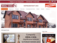 Tablet Screenshot of idealcasa.md